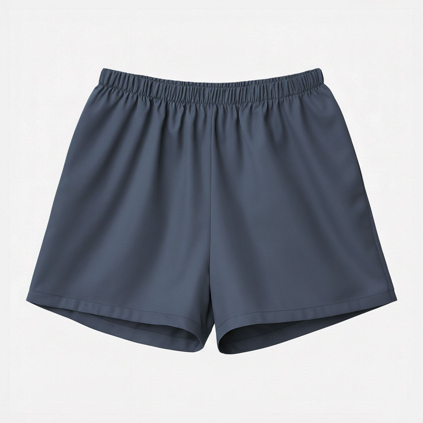 Pyjama-Shorts Damen aus Bambus Lyocell Dunkelblau