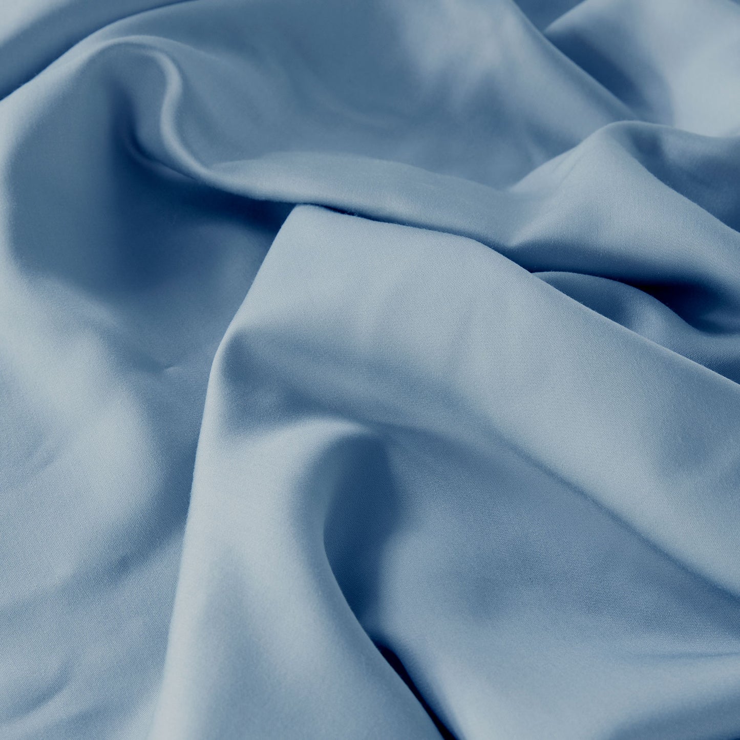 Bambus Lyocell Kopfkissenbezug für Kinder Blau 60x40