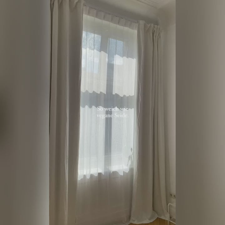 Laden und Abspielen von Videos im Galerie-Viewer, Bambus Lyocell Bettwäsche-Set Flieder 135x200 / 80x40