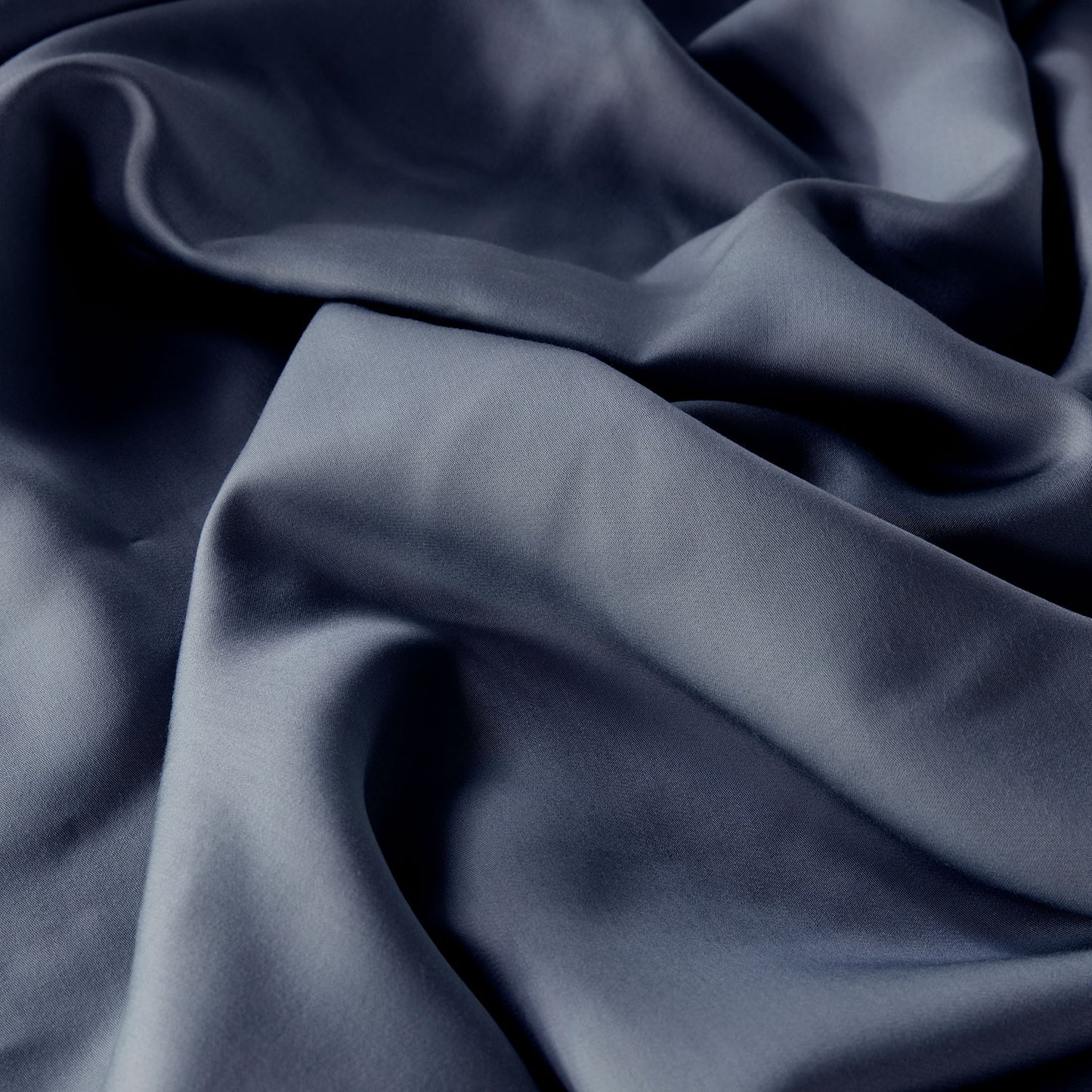 Bambus Lyocell Bettwäsche-Set Dunkelblau 155x220 / 80x40