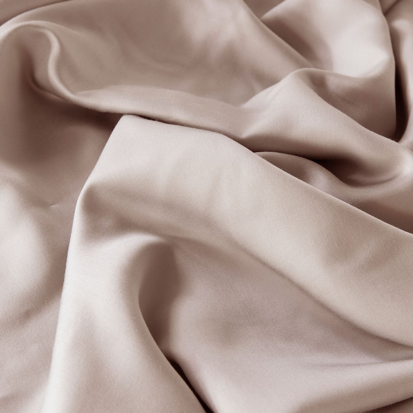 Bambus Lyocell Kopfkissenbezug Beige 80x40